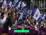 جماهير توتنهام تقتحم الملعب عقب الفوز أمام مانشستر يونايتد