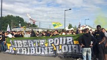 Rassemblement des supporters du FC Nantes