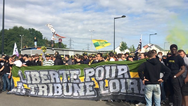 Rassemblement des supporters du FC Nantes