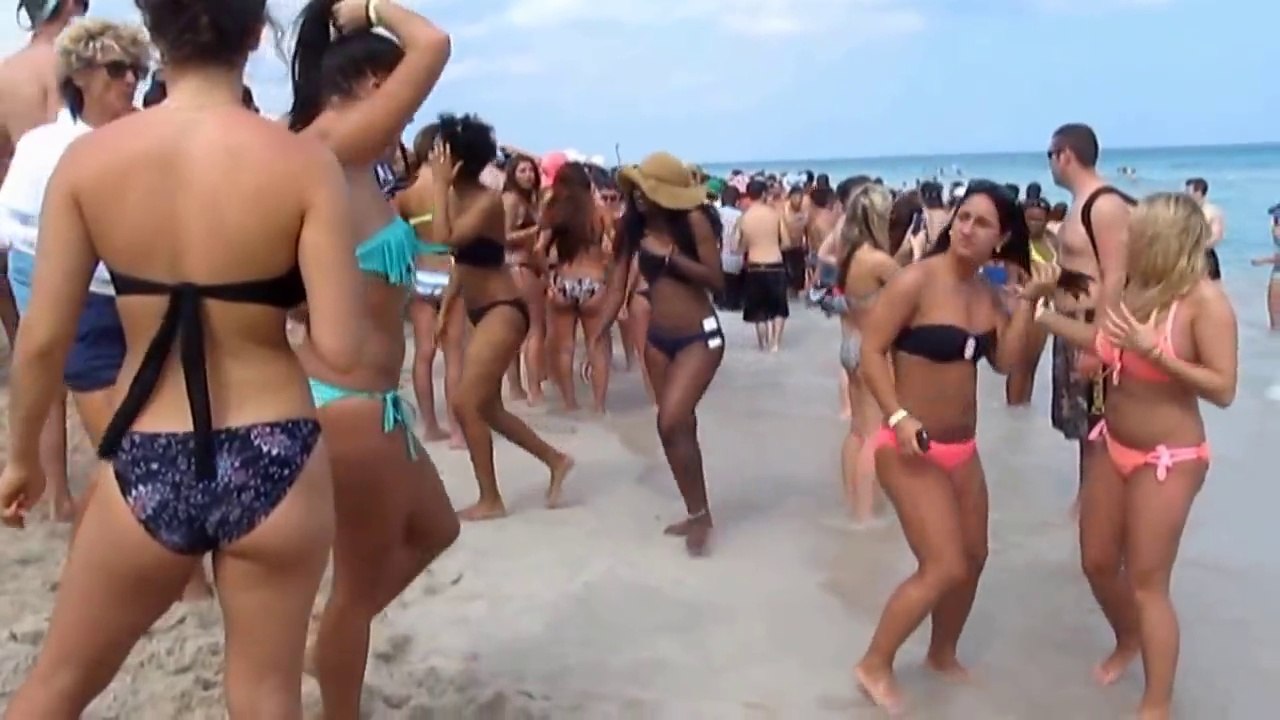 MIAMI. Student holidays at South Beach. Florida - USA.