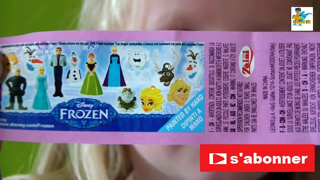 REINE DES NEIGES-DISNEY-SPIDERMAN : OEUF SURPRISE # EGG SURPRISE FROZEN