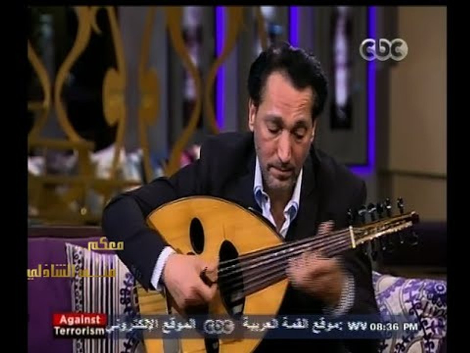 #معكم_منى_الشاذلي | نصير شمة يعزف مقطوعة موسيقية " طفولة " على أنغام العود