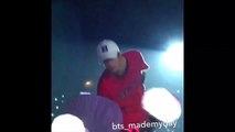 FANCAM] BTS THE WINGS TOUR HONG KONG 1 JIN WITH A LASER LIGHT IN HIS FACE