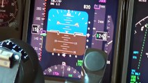 Boeing 747-400 Cockpit - Landing Santiago, RAW DATA ILS