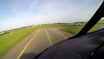 Boeing 747-400 Pilot's View - Take-Off Amsterdam Schiphol