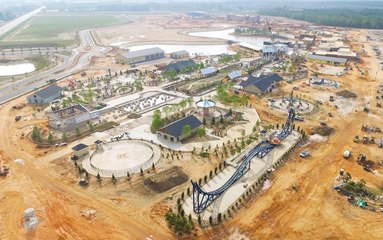 Survol de la construction de « The Park at OWA »