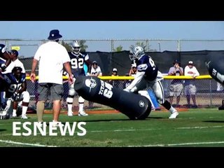The Dallas Cowboys Doing The Stockton Slap - NATE DIAZ Style - esnews