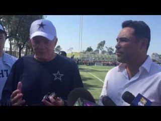 COWBOYS OWNER JERRY JONES ON BRINGING BOXING TO "JERRY'S WORLD" - EsNews Boxing