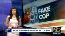 Tucson Police warn public of cop impersonator