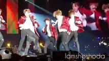 [FANCAM] BTS THE WINGS TOUR HONG KONG 2 JIMIN SLIP WHILE PERFORMING FIRE