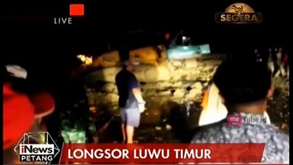 Download Video: Longsor Susulan di Luwu Timur Kembali Terjadi