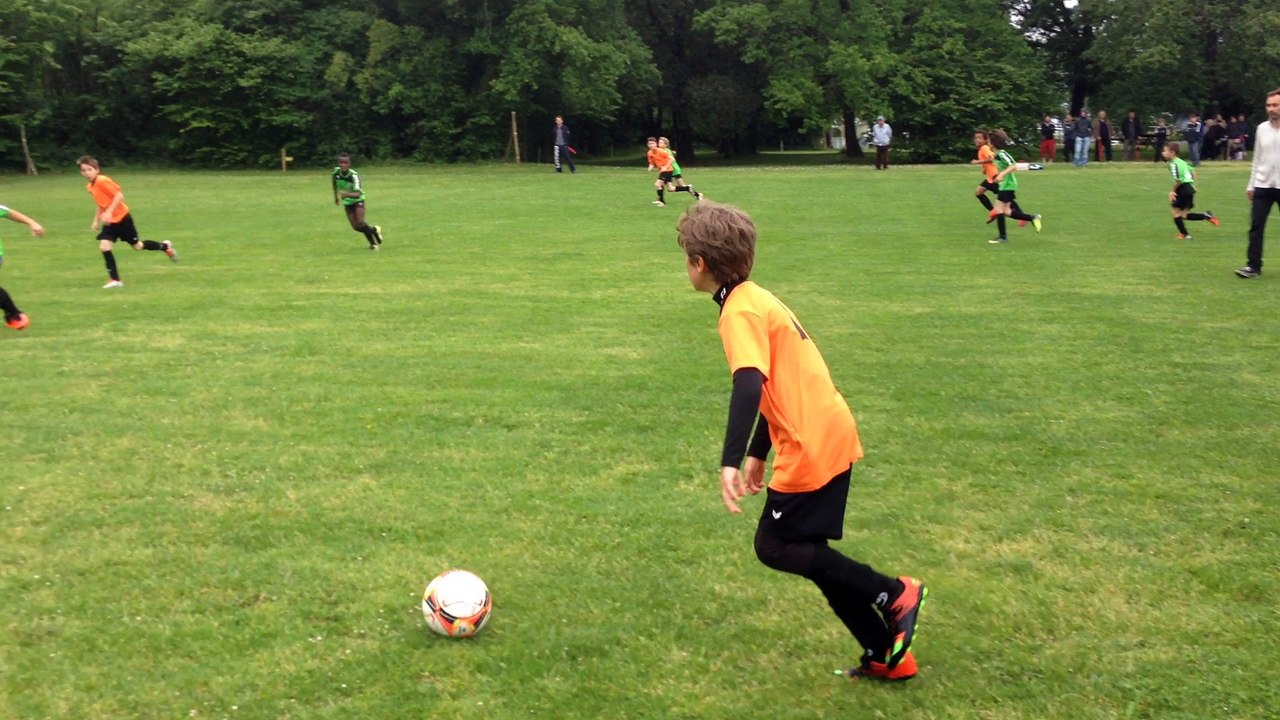 Une action des U11 contre Bouex