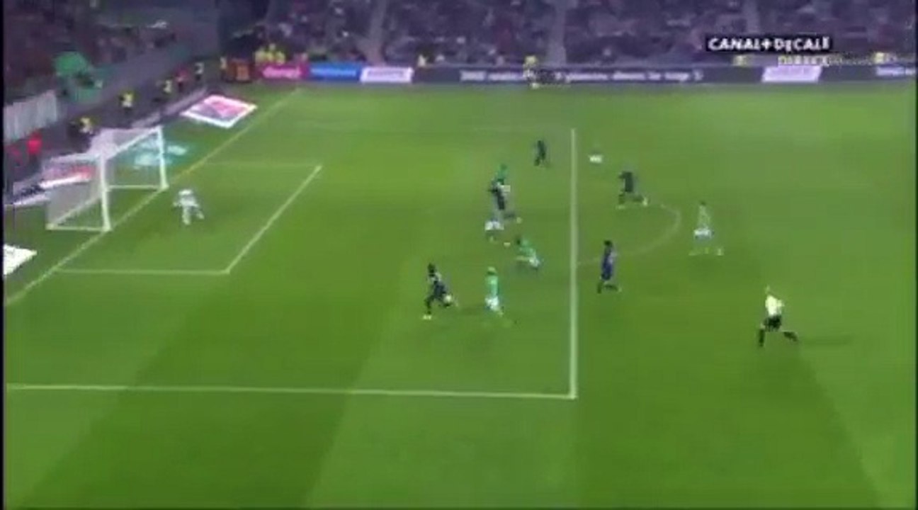 ASSE 0-3 PSG : But cavani