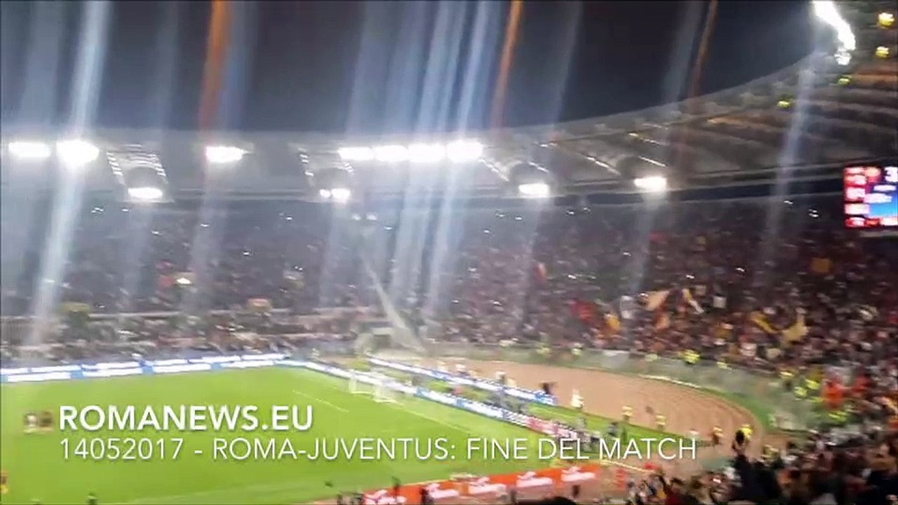 14052017. Roma-Juve, fine del match