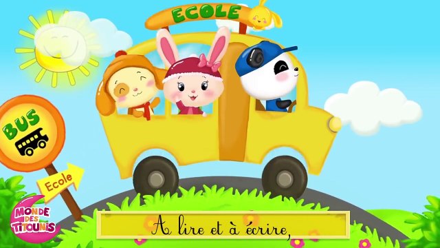 Les Titounis à lécole maternelle Dessin animé et comptines pour la rentrée des enfants Ti