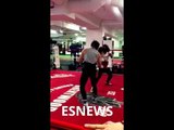 UFC Fighter Conor McGregor Sparring Boxing Star Chis Van Heerden - MMA vs Boxing