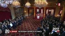 Emmanuel Macron, un président entouré de sa famille