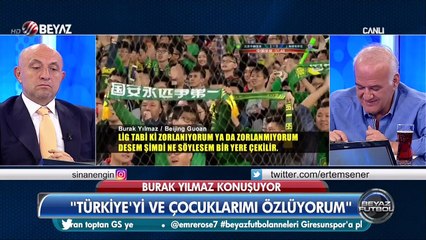 Burak Yılmaz'dan Beyaz Futbol'a özel açıklamalar