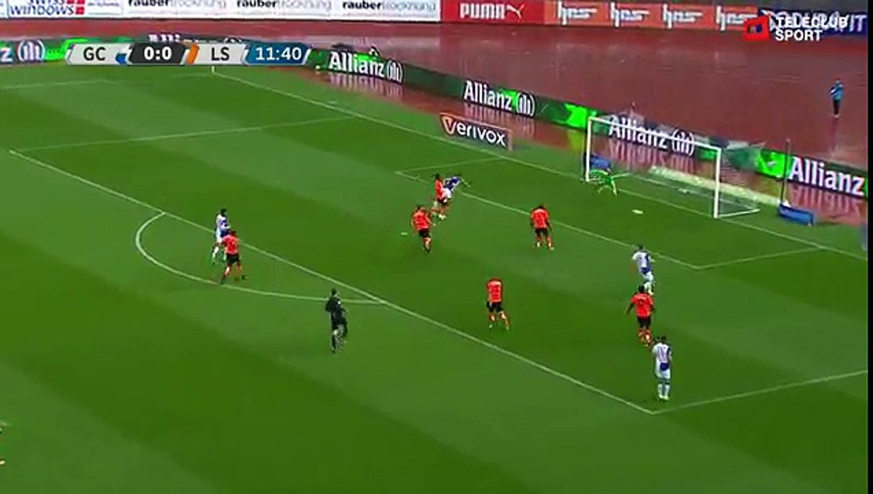 Grasshoppers 1:0 Lausanne (	Swiss Super League. 14 May 2017)