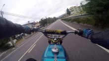 A. Iannone Sachs V5 RACING Polini Top Speed | #BlueDevil Conduçao Maniaca