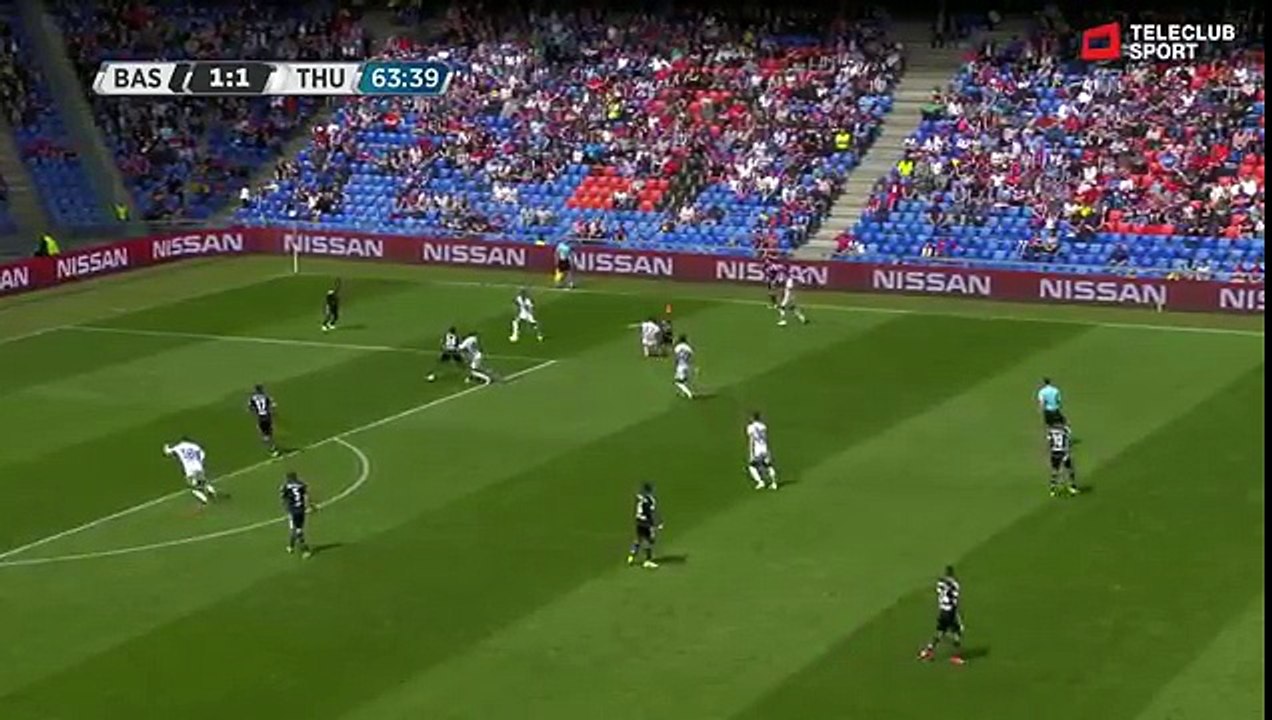 FC Basel 1:2 FC Thun (	Swiss Super League. 14 May 2017)
