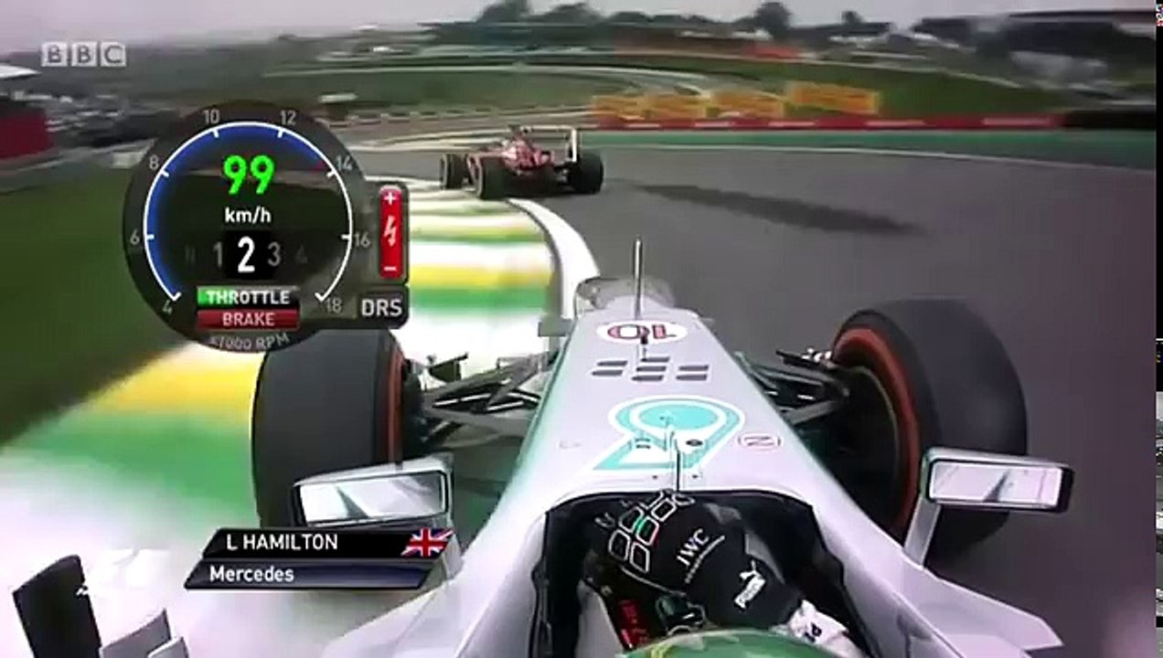 Hamilton Vs Massa - F1 2013