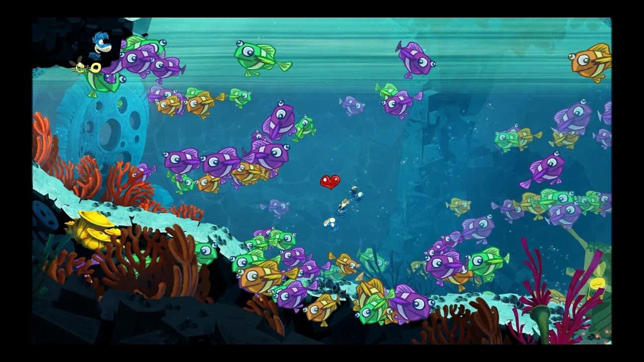 Rayman Origins - Ozean der Opportunen (Flinke Flosse, Blasenentzündung, feuchtfröhliches Feuergefecht)