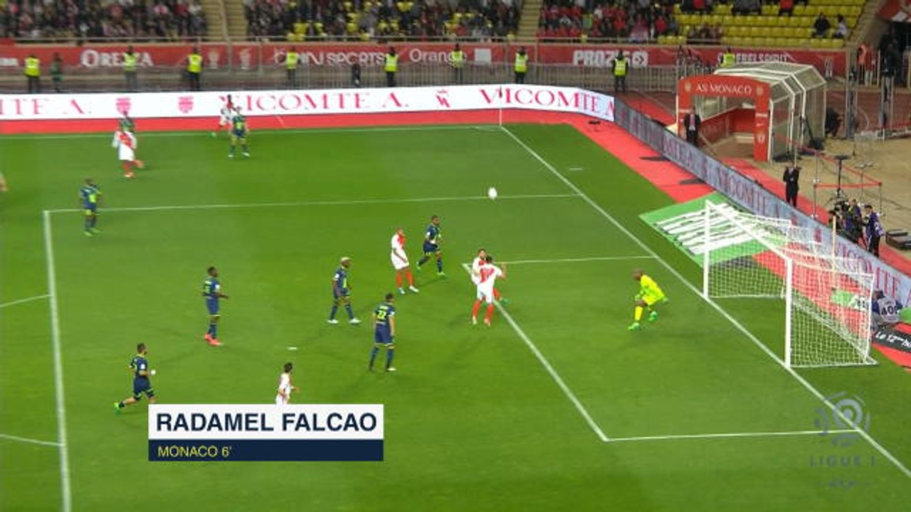 Monaco close in on Ligue 1 title with easy Lille victory