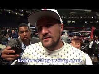 KOVALEV RECALLS WHEN HIS FRIEND LOST TO WARD IN OLYMPICS; IMPRESSED BY WARD "I WANNA FIGHT ALREADY"