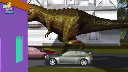 Finger Family Dinosaur Family Rhymes _ Animals Cartoon Finge