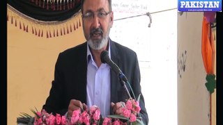 Shakeel Farooqi Speech at Special Education Centre Safdar Abad(Sheikhupura)