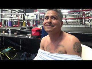 where did robert sister jackie want to get a tatto of the big g - EsNews Boxing