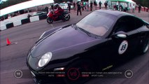 Suzuki GSX1300 vs Porsche 911 Switzer R750