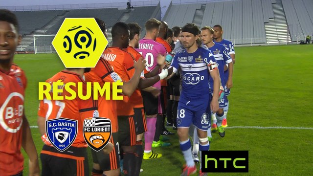 SC Bastia - FC Lorient (2-0) - Résumé - (SCB-FCL) / 2016-17