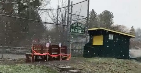 Surprise Snowfall Greets Rangeley Residents