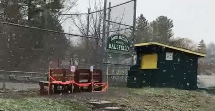 Surprise Snowfall Greets Rangeley Residents