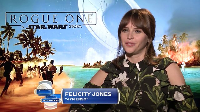 Rogue One - A Star Wars Story - Felicity Jones' 'life changing experience...'-2017