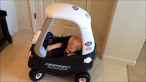 Little Tikes Cozy Coupe Patrol Police Car for Baby's First Birthd