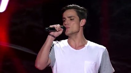 Adam Spain Mostina Sings Kiss Me   The Voice Australia 2015