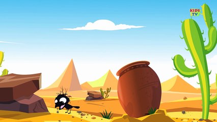 Story Time - The Crow and the Pitcher _ Thirsty Crow _ Aesop's Fables _ S