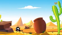 Story Time - The Crow and the Pitcher _ Thirsty Crow _ Aesop's Fables _ S
