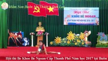 Bé Khỏe Bé Ngoan 2017 - Múa H'ren lên rẫy - Trường MN Hoa Sen