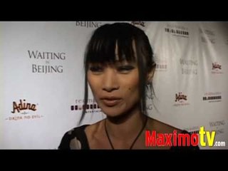 BAI LING Interview at "Waiting In Beijing" Premiere