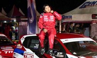 Alinka Hardianti Jadi Magnet di Kejurnas Slalom 2017