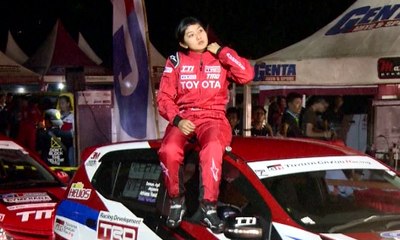 Alinka Hardianti Jadi Magnet di Kejurnas Slalom 2017