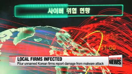 South Korea among those hit by global ransomware attacks