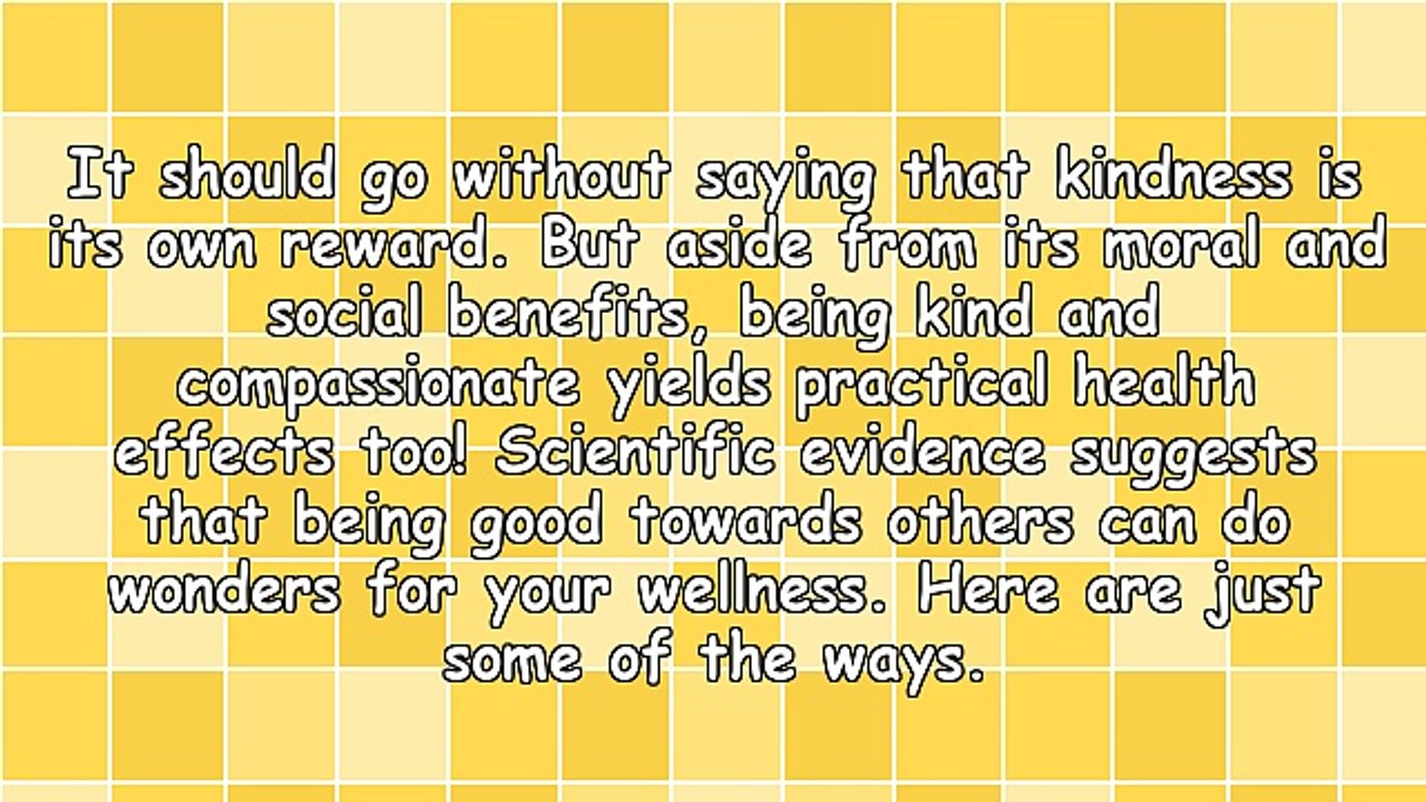 How Acts of Kindness Can Positively Affect Your Health