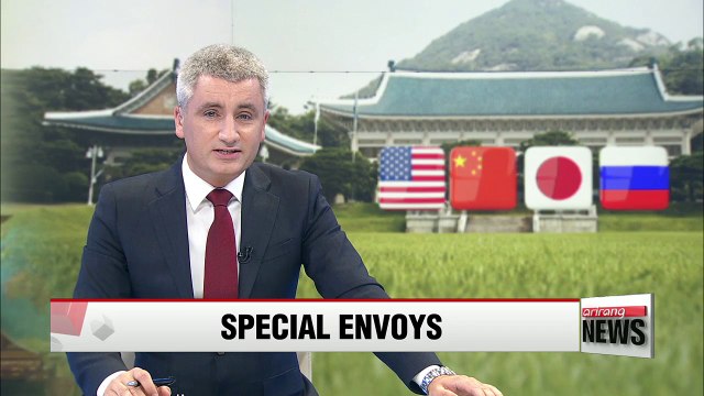 President Moon to send special envoys to U.S., China, Japan and Russia this week