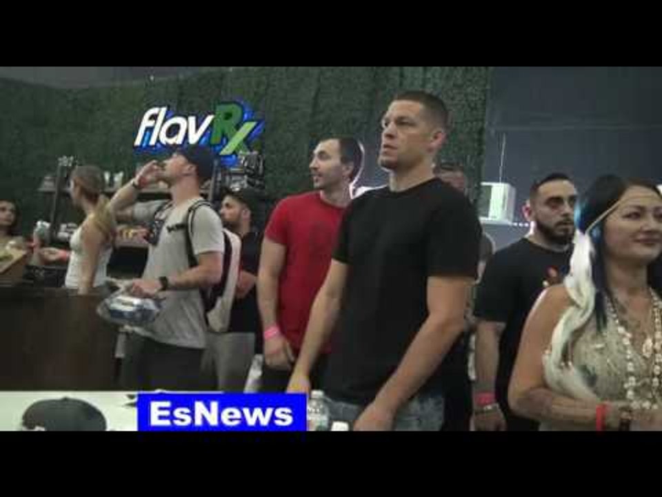 UFC P4P KING Nate Diaz Destroys A Punch Out Machine In Bar EsNews Boxing
