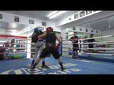 sparring at goossen gym - EsNews Boxing